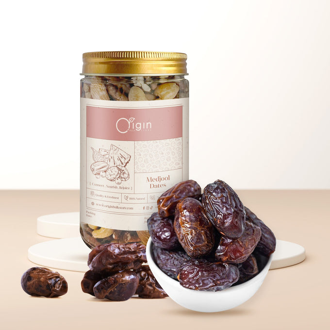 Medjool Dates Container - Origin Bulk Store