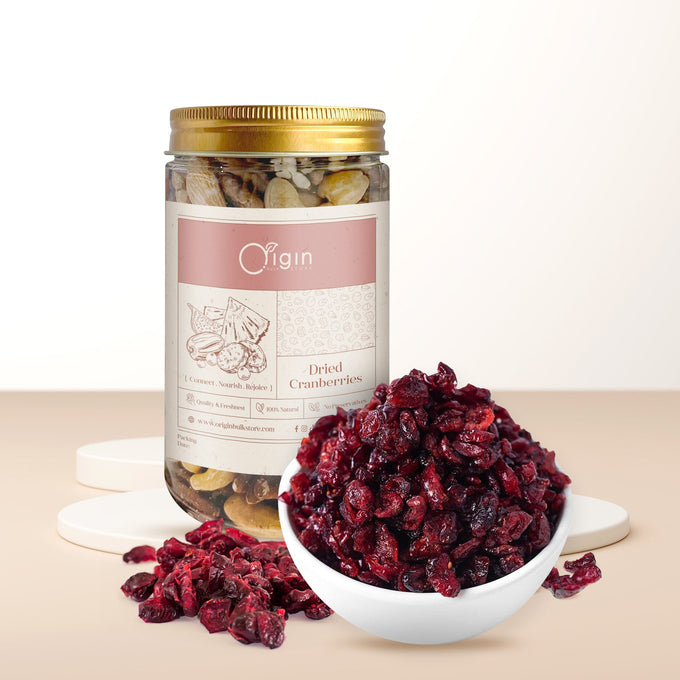 Dried Cranberries (USA) Container - Origin Bulk Store