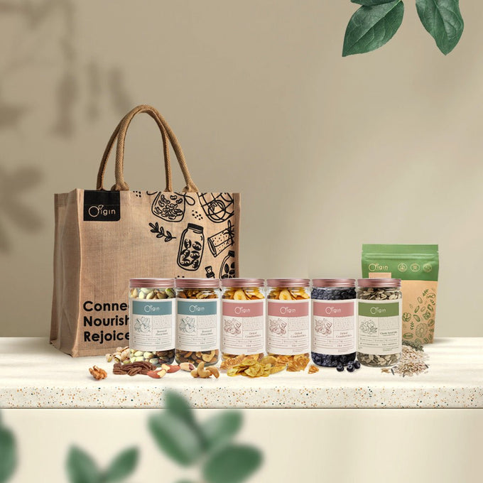 Snack Indulgence - Eco Gift Bag - Origin Bulk Store